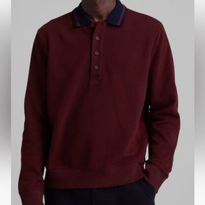 Club Monaco texture blocked Polo